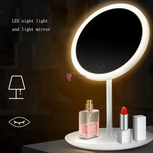 Oglinda cosmetica cu 14 leduri Vanity LED, art X24A Alba